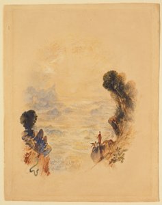 Kristuksen kiusaus vuorella tekijältä Joseph Mallord William Turner
