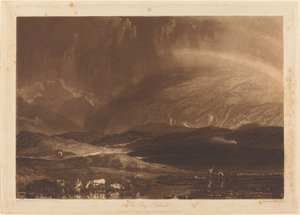 Peat Bog, Skotlanti tekijältä Joseph Mallord William Turner and George Clint