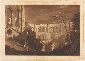 Abbey Rivals tekijältä Joseph Mallord William Turner and Henry Edward Dawe