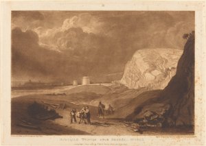 Martello Towers lähellä Bexhilliä Sussexissa