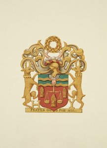Leipurien vaakuna, jossa on 