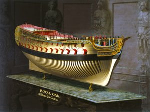 HMS Royal Oak, 1773-75