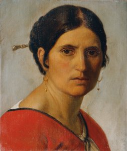 italialainen talonpoikanainen tekijältä Joseph Mathias von Trenkwald