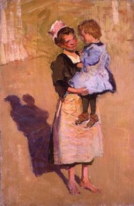 Sairaanhoitaja (öljy kankaalle) tekijältä Joseph Milner Kite