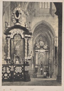 Keskiajan arkkitehtuuri: St. Andre, Antwerpen tekijältä Joseph Nash