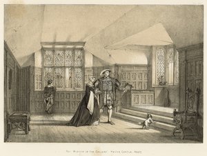 Erkkeri galleriassa, Heverin linna, Kent