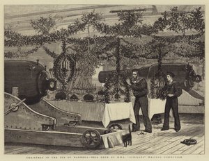 Joulu Marmoranmerellä, HMS Achillesin sotkukansi odottaa tarkastusta