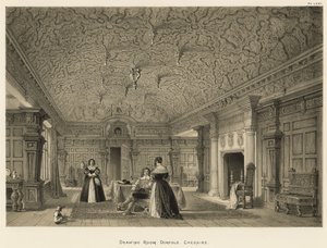 Drawing Room, Dorfold, Cheshire