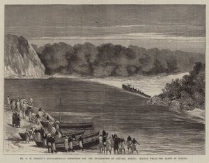 H. M. Stanleyn angloamerikkalainen tutkimusmatka Keski-Afrikan, Kalulun putousten, Kalulun kuoleman tutkimiseen