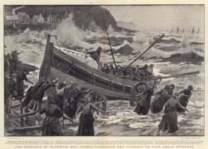 Runswick Bayn sankarittaret, naiset, jotka laskevat pelastusveneen pelastaakseen aviomiehensä