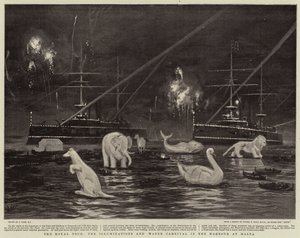 Royal Tour, Illuminations ja Water Carnival Maltan satamassa