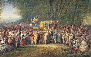 Les Hallesin naiset veivät kuningas Ludvig XVI:n Versailles
