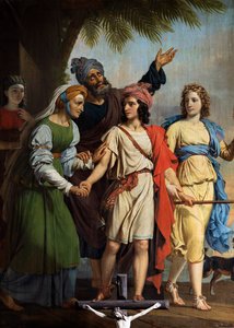 Jozef Paelinckin nuoren Tobiaksen lähtö, 1800-luvun ensimmäinen puolisko (öljy)