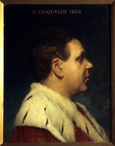 Constant Poppyn (1841-1904) muotokuva. Joseph Paul Blancin (1846-1904) maalaus