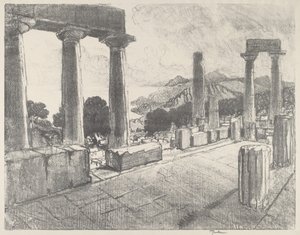Sotanäyttely Wienissä 1916, 1916. tekijältä Joseph Pennell