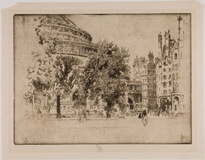 Albert Hall, Lontoo tekijältä Joseph Pennell