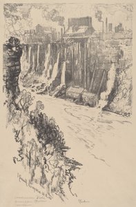 Amerikkalainen Tivoli tekijältä Joseph Pennell