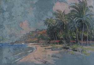 Ranta, Acapulco tekijältä Joseph Pennell