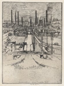 Birmingham Granlley Hillistä tekijältä Joseph Pennell