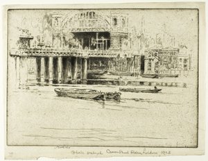 Cannon Streetin asema, joelta tekijältä Joseph Pennell