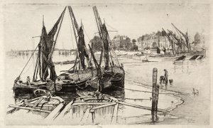 Chelsea, nro 1, 1886. tekijältä Joseph Pennell