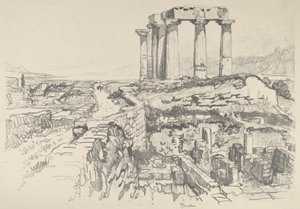 Korintti, kohti lahtea, 1913. tekijältä Joseph Pennell