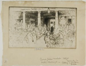 Covent Garden tekijältä Joseph Pennell