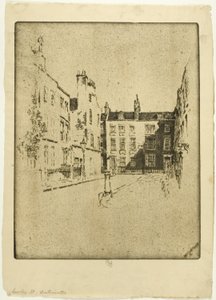 Cowley Street, Westminster tekijältä Joseph Pennell