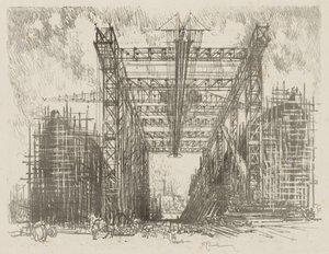 Englannin sotatyö: The Gantry (kauppiastelakka)