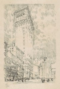 Flatiron-rakennus tekijältä Joseph Pennell