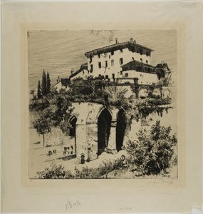 Fonte Nuova, Siena tekijältä Joseph Pennell