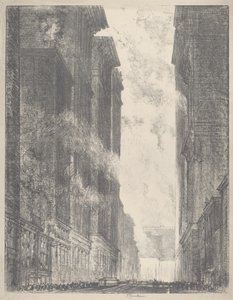 Fourth Avenue tekijältä Joseph Pennell