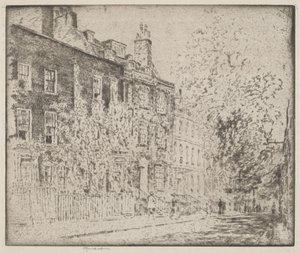 Great College Street, Westminster tekijältä Joseph Pennell