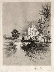 Haarlem, 1884. tekijältä Joseph Pennell