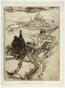 Le Puy, kolmas levy tekijältä Joseph Pennell