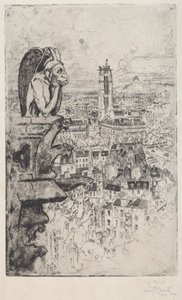 Le Stryge tekijältä Joseph Pennell