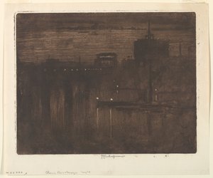 Thamesin sumu tekijältä Joseph Pennell