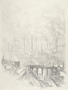 Munitions City, No.I tekijältä Joseph Pennell