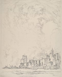 New York Brooklynista tekijältä Joseph Pennell
