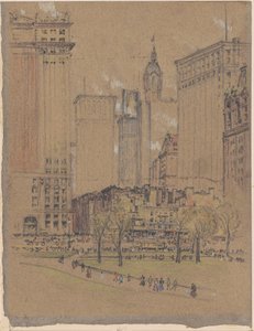 New York, vanha ja uusi tekijältä Joseph Pennell
