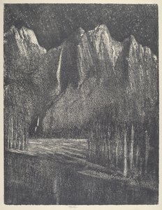 Yö Yosemitessa tekijältä Joseph Pennell