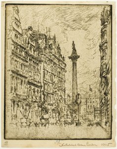 Northumberland Avenue tekijältä Joseph Pennell