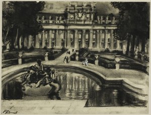 Palatsi La Granja tekijältä Joseph Pennell