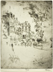 Park Lane tekijältä Joseph Pennell