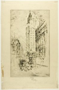 Park Row tekijältä Joseph Pennell