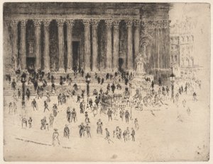Jalkakäytävä St. Paul tekijältä Joseph Pennell