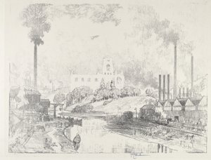 Pau i guerra, 1916. finlandès tekijältä Joseph Pennell