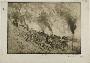Pittsburgh, No. Ja tekijältä Joseph Pennell