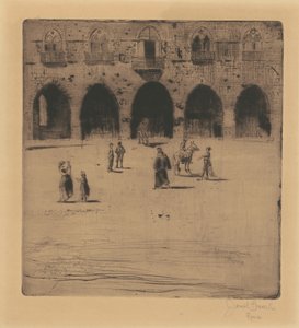 Kaupungintalo, Pistoia tekijältä Joseph Pennell