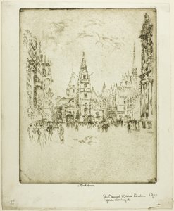 St. Clement Danes tekijältä Joseph Pennell